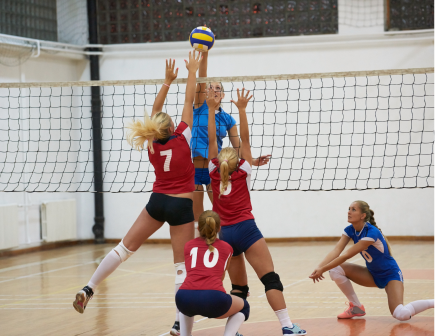 protection volley ball pour jouer en toute sérénité dans le monde