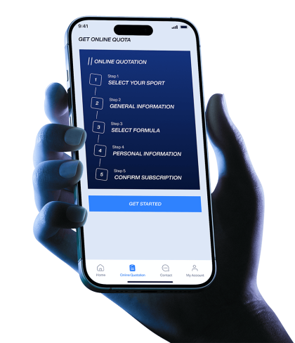 L'application mobile de votre assurance sport